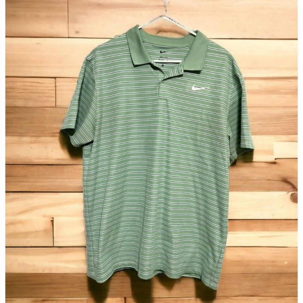 Nike Dri Fit Golf Polo Green‎ XL